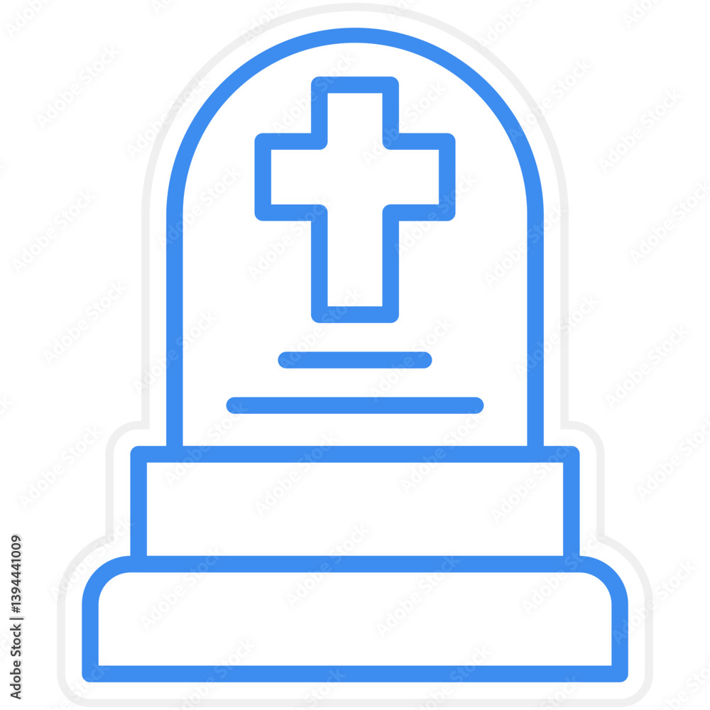 Fototapeta premium Death Icon Style