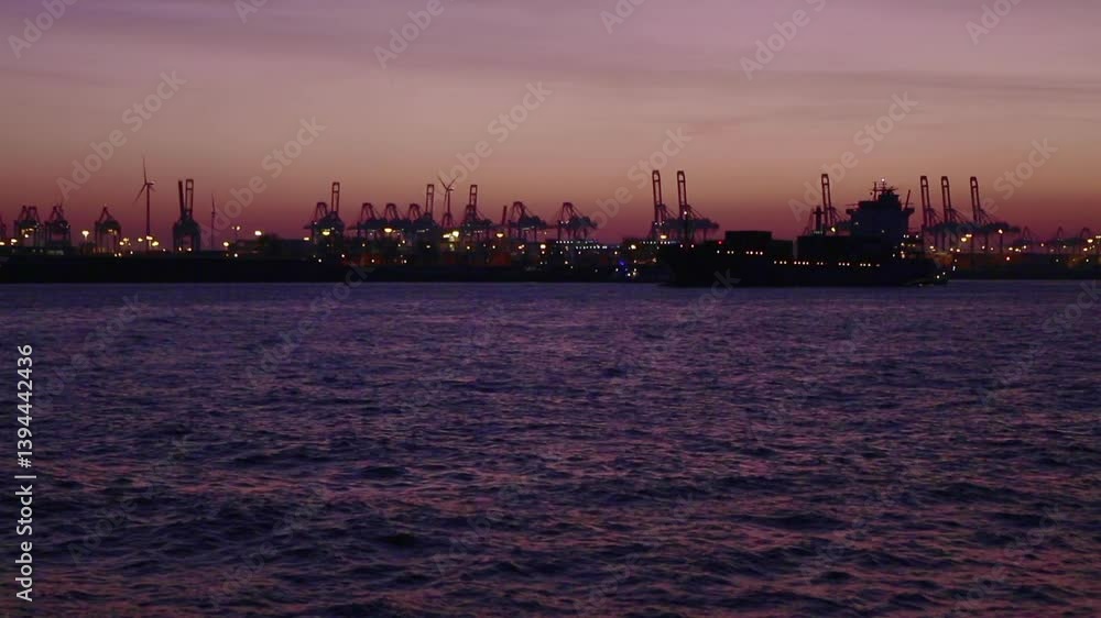 Panorama view of Hamburg Hafencity, Germany, high definition clip Panorama view of Hamburg Hafencity, Germany, high definition clip