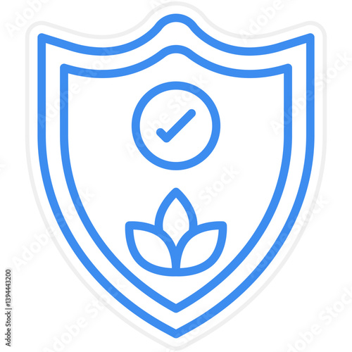 100% Safe Icon Style