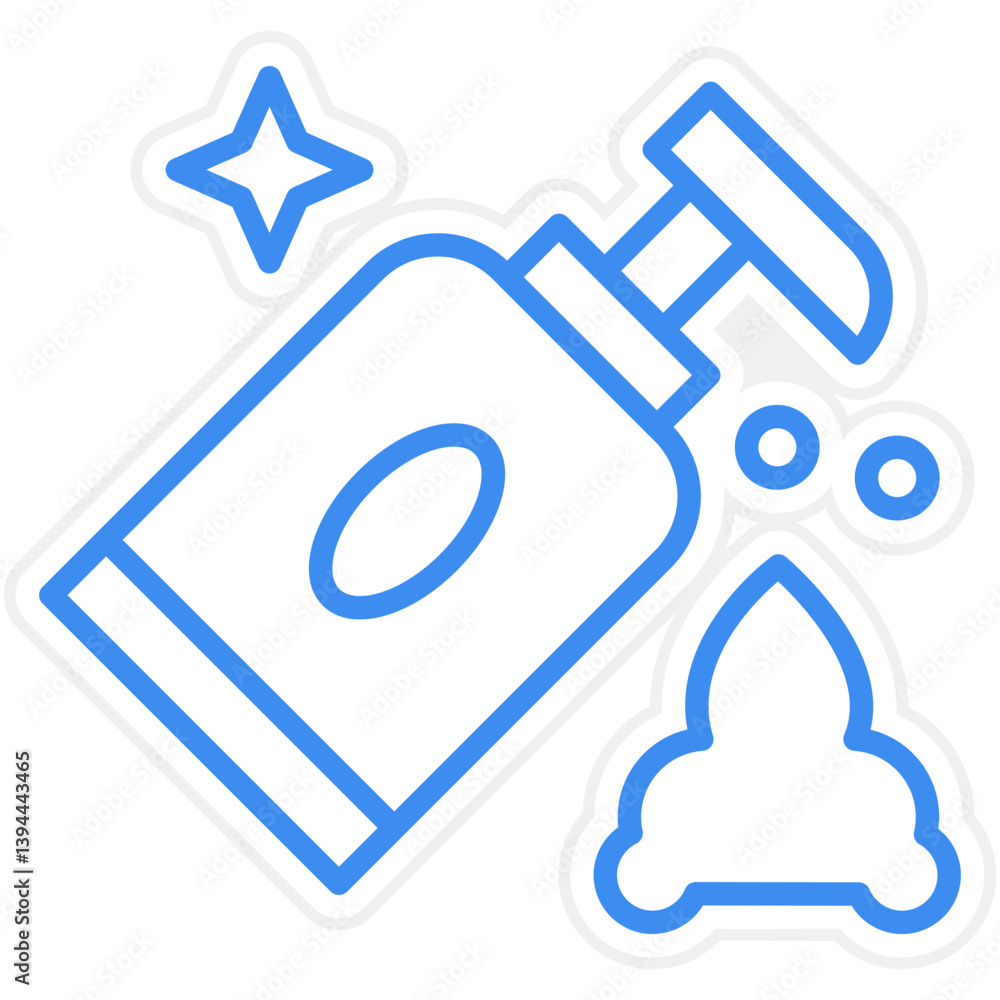 Cleansing Foam Icon Style