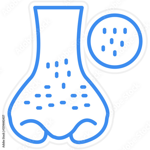 Blackhead Icon Style