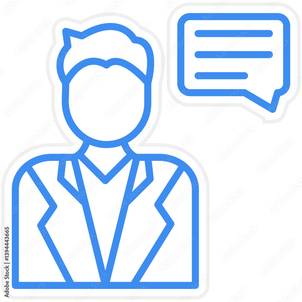 Expert Advice Icon Style Expert Advice Icon Style