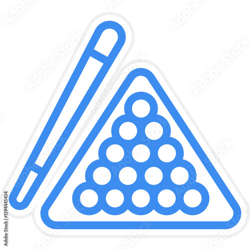 Billiards Icon Style