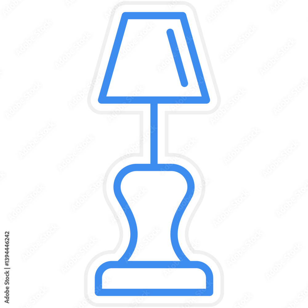 Desk Lamp Icon Style Desk Lamp Icon Style