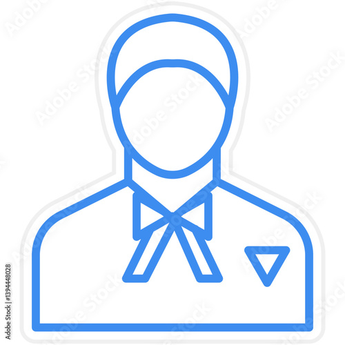 Lawyer Male Icon Style