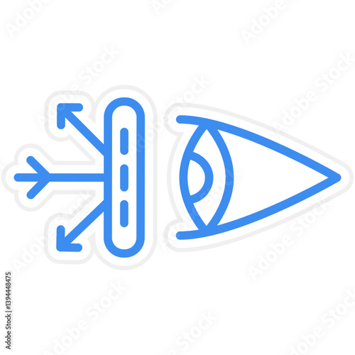 Anti Reflective Coating Icon Style