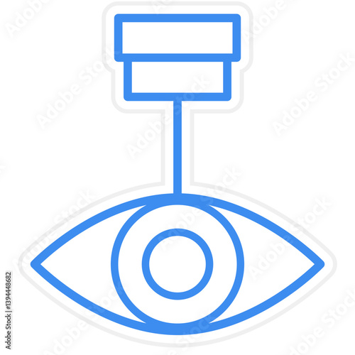 Laser Vision Correction Icon Style