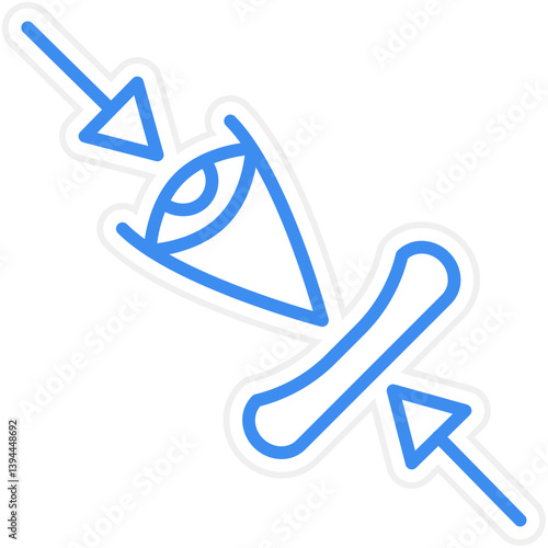 High Index Lenses Icon Style