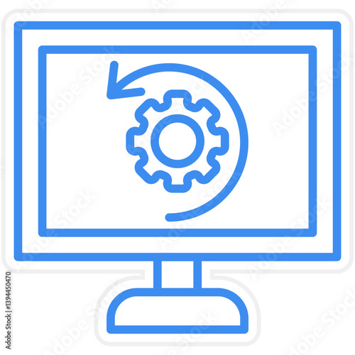 Agile Software Development Icon Style