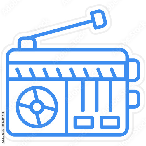 Analogue Media Icon Style