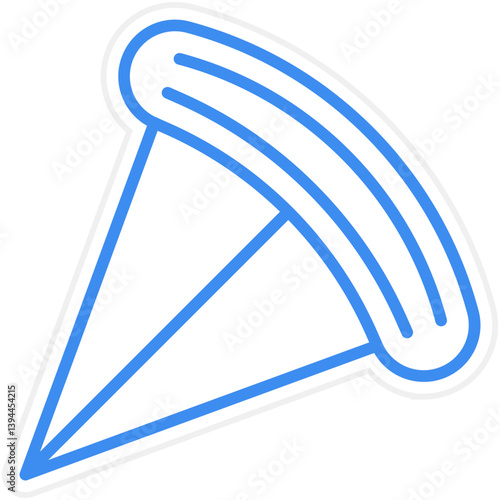 Kiteboarding Icon Style