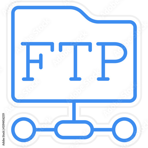 Ftp Protocol Icon Style