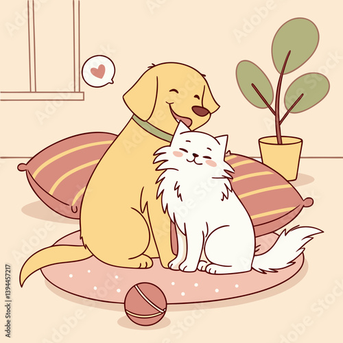 cat and dog