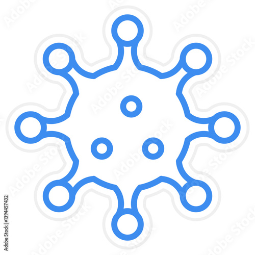 Microbiology Icon Style