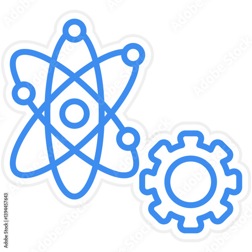 Science and Tech Icon Style