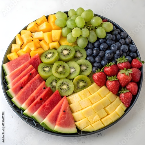 fruit salad in a bowl