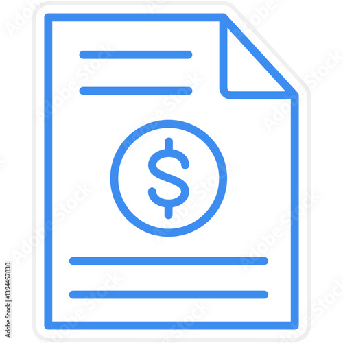 Business Permit Icon Style