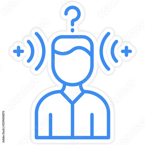 Auditory Hallucination Icon Style