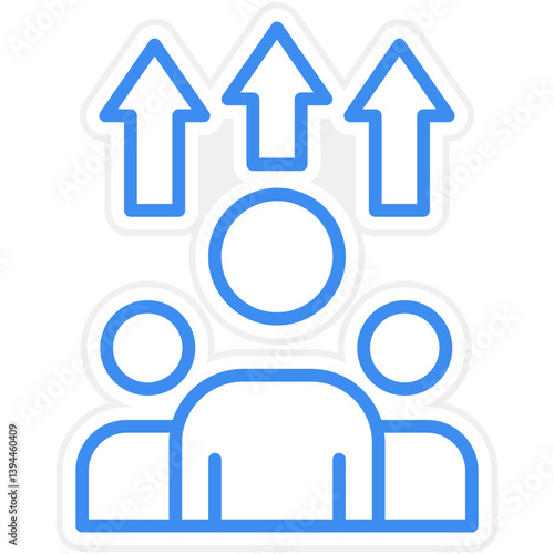 Motivated Team Icon Style