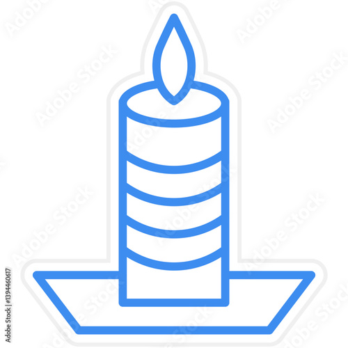 Candle Icon Style