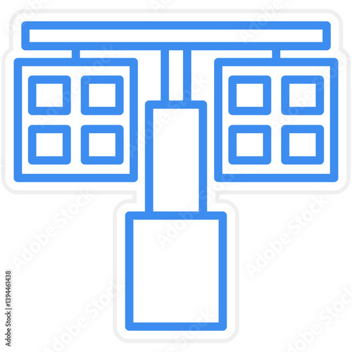 Stadium Lights Icon Style