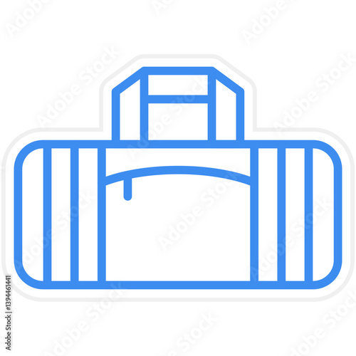 Sport Bag Icon Style