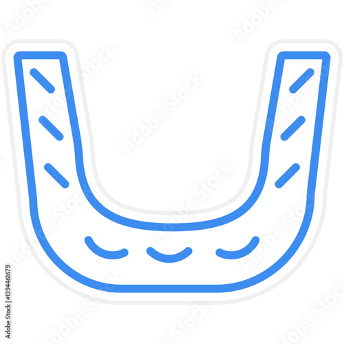 Mouth Guard Icon Style