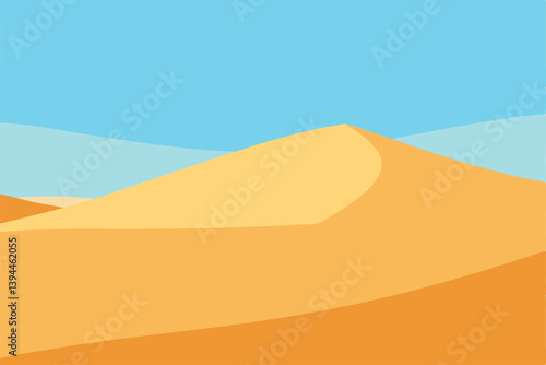 sand dune in the desert