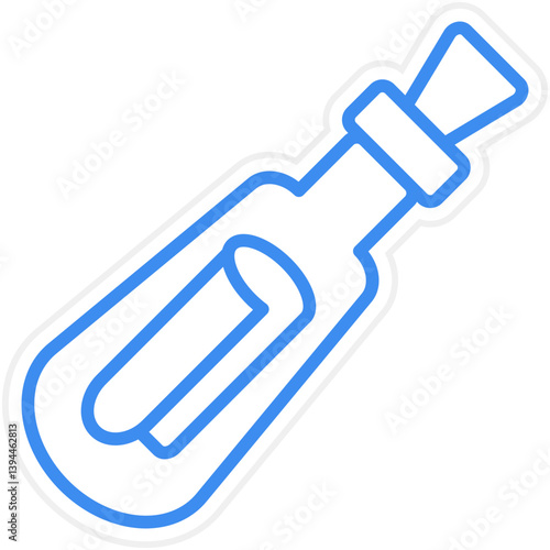Message In Bottle Icon Style