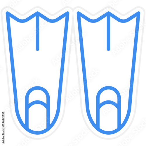 Fins Icon Style