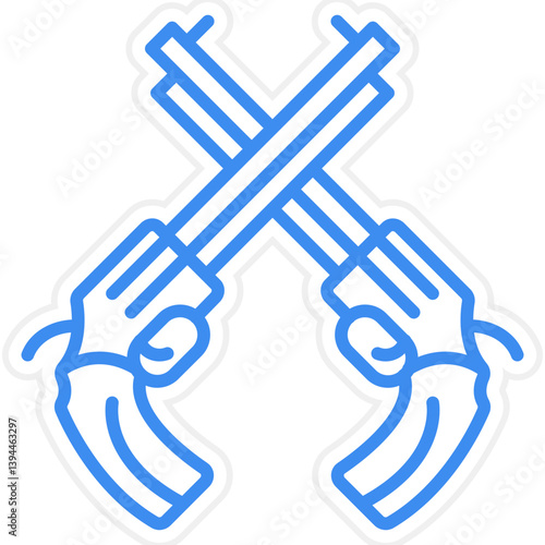 Revolver Icon Style
