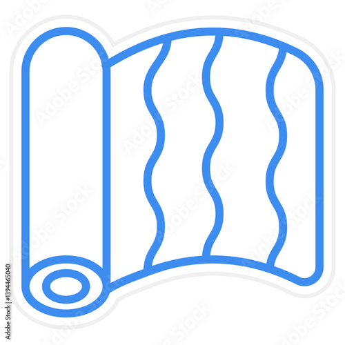 Decorative Textile Icon Style