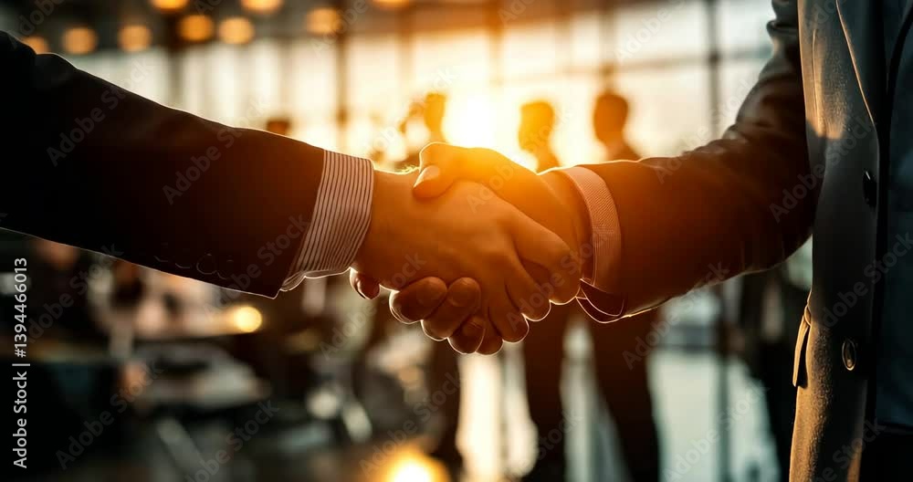 Man Shakes Hands, Team Claps