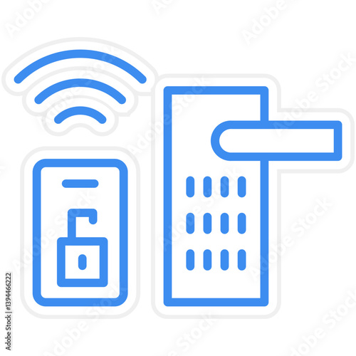 Smart Lock Icon Style