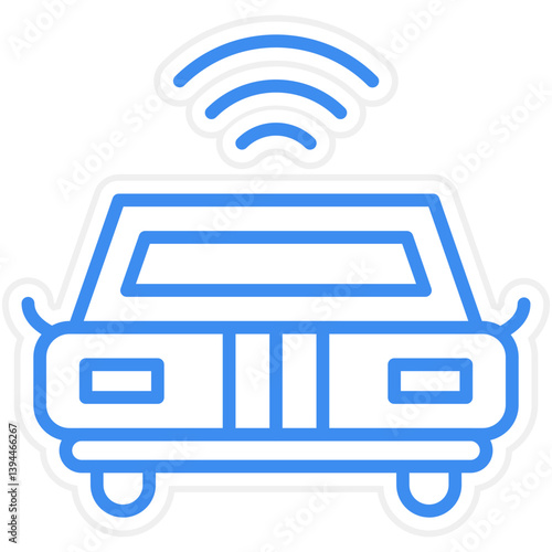 Smart Car Icon Style