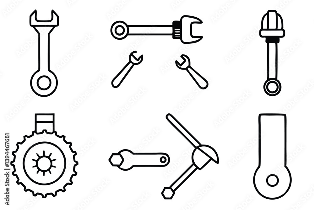 Bike repair line art tips for fixing common bike issues Bike repair line art tips for fixing common bike issues