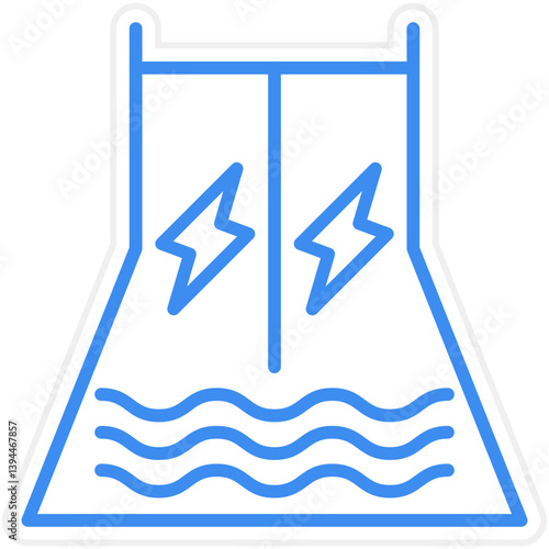 Hydroelectric Icon Style