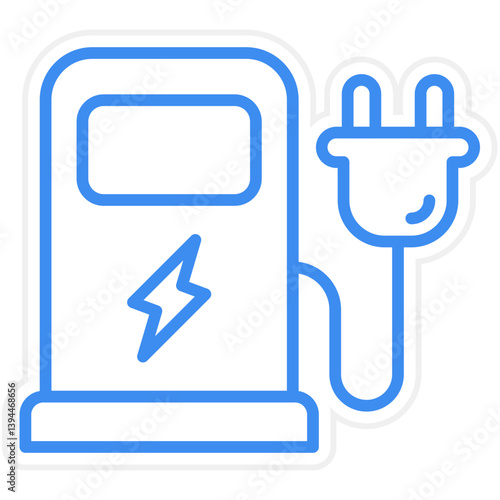 Charging Station Icon Style
