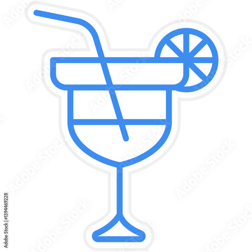 Cocktail Icon Style