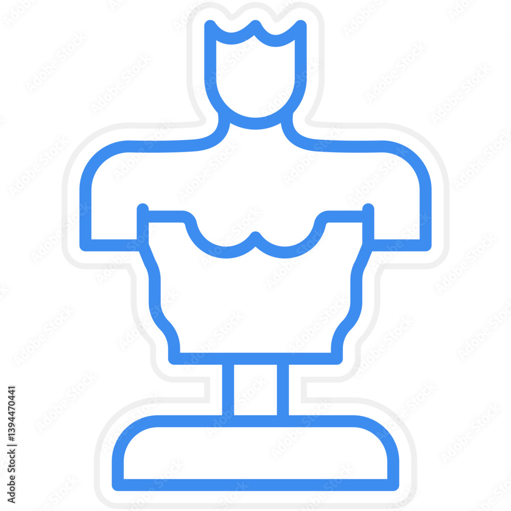 Obraz premium Sculpture Icon Style