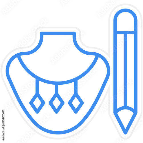 Jewelry Design Icon Style