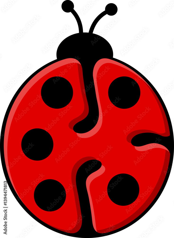 Ladybug Letter Vector Element Alphabet K Ladybug Letter Vector Element Alphabet K