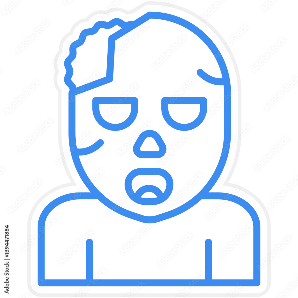 Zombie Icon Style Zombie Icon Style