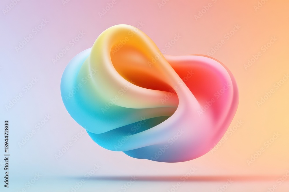 abstract colorful fluid shape abstract colorful fluid shape
