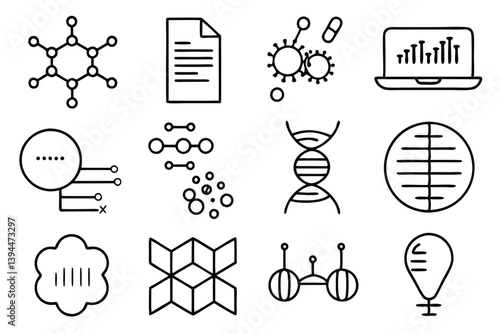 bioinformatics line art decoding genomes to enhance disease understanding