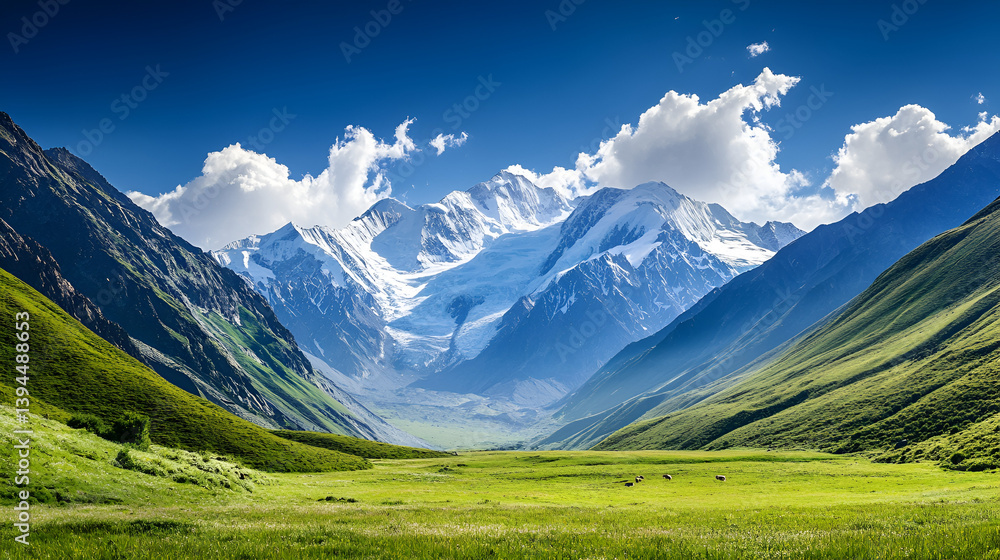 Obraz premium mountain landscape in the alps