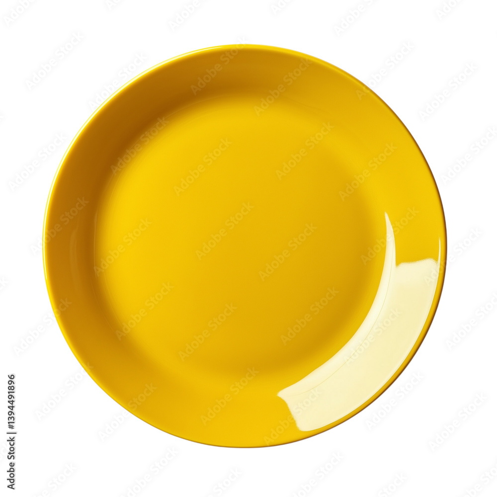 plate top view isolated on white background plate top view isolated on white background