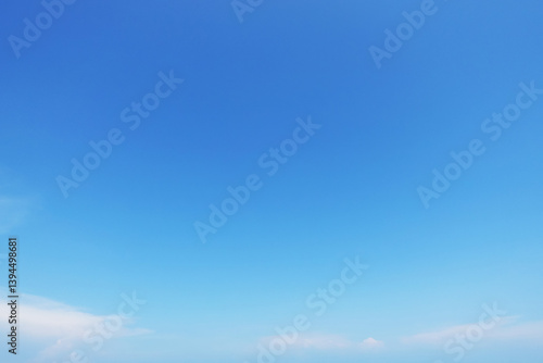 Obraz na płótnie Clear blue sky background and empty space for your design. w salonie