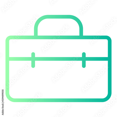 briefcase gradient icon