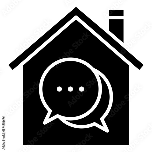 House Chat Icon